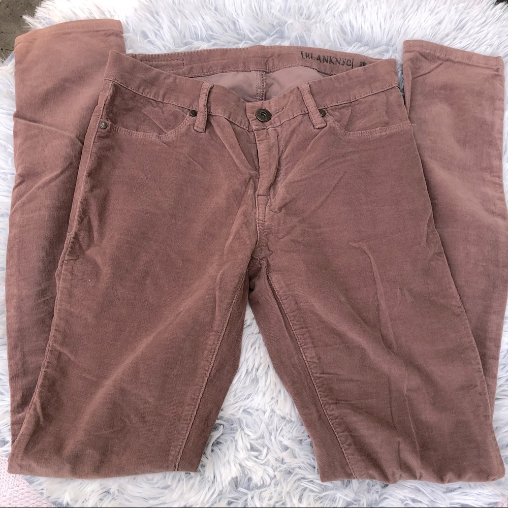Blank NYC Corduroy Jeans in Blush NWOT